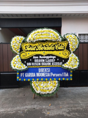 Papan Bunga Duka di Marikit