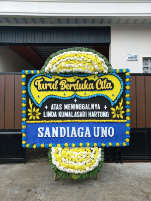 Papan Bunga Duka di Marikit